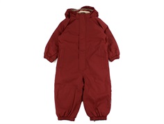 Mini A Ture red merlot snowsuit Wilbo